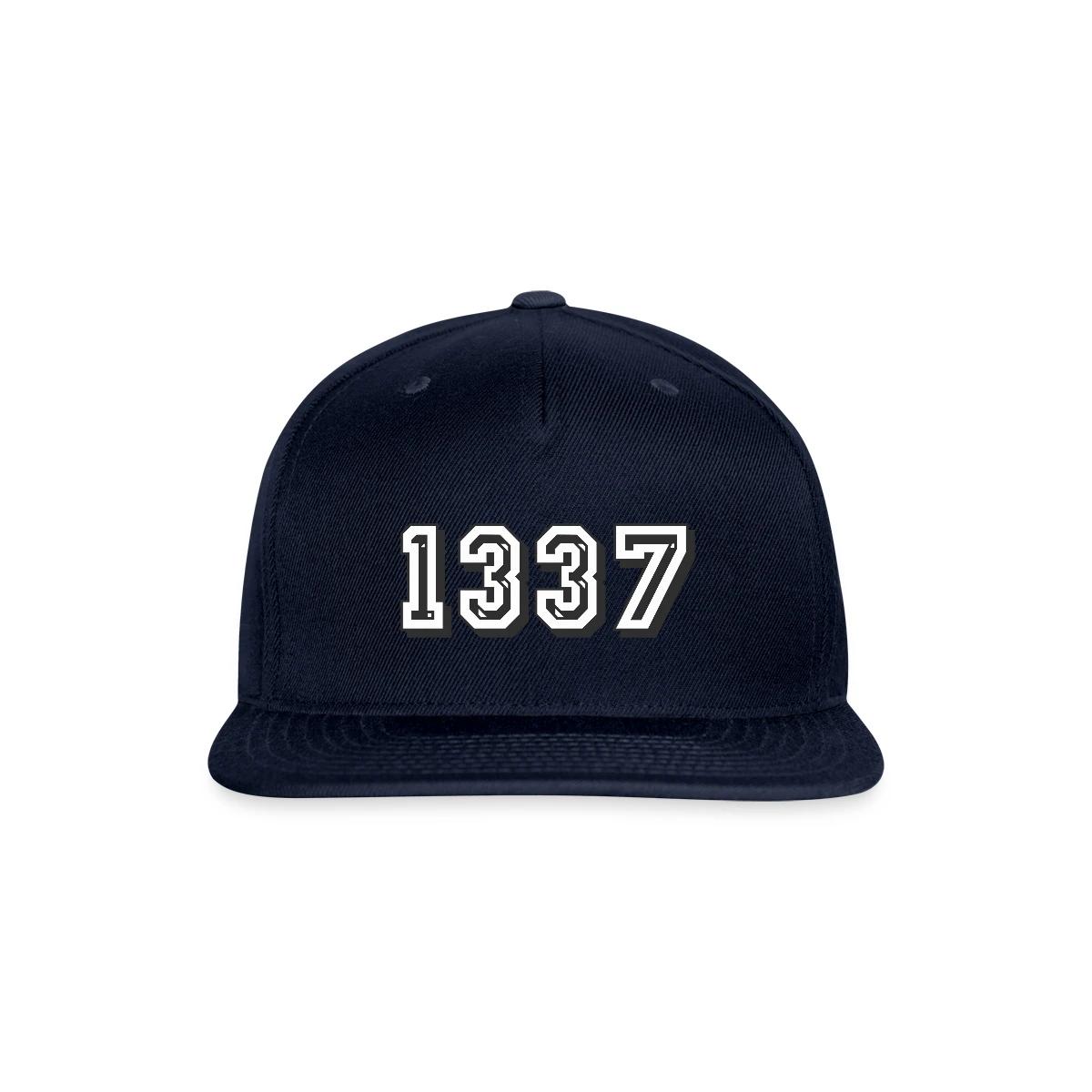 1337 - Snapback cap