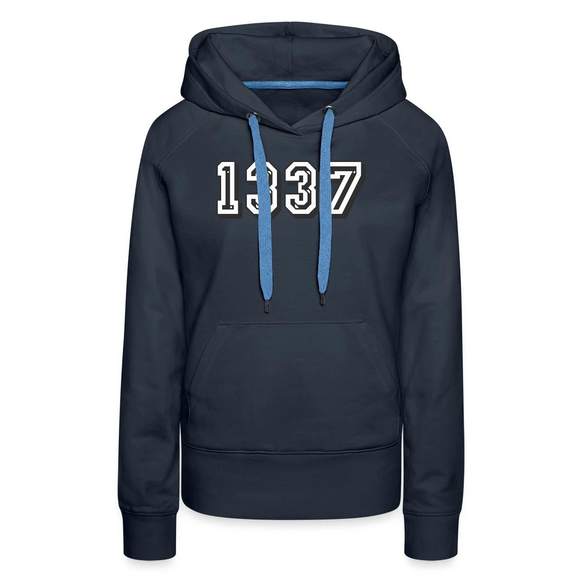 1337 - Women's premium hoodies