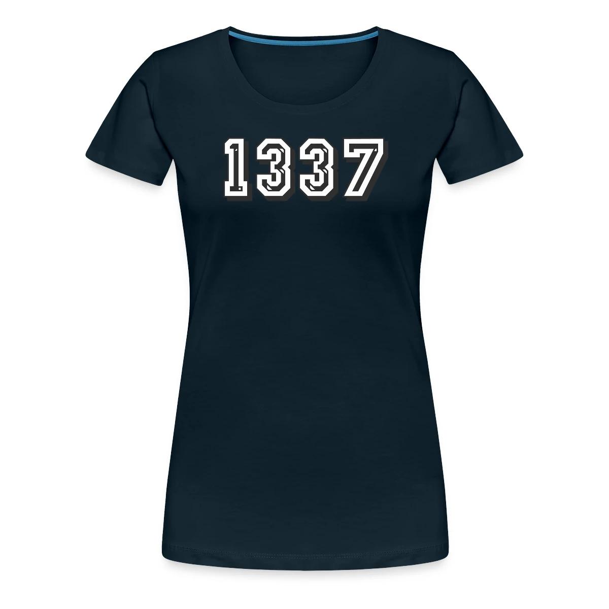 1337 - Women's Premium T-shirt