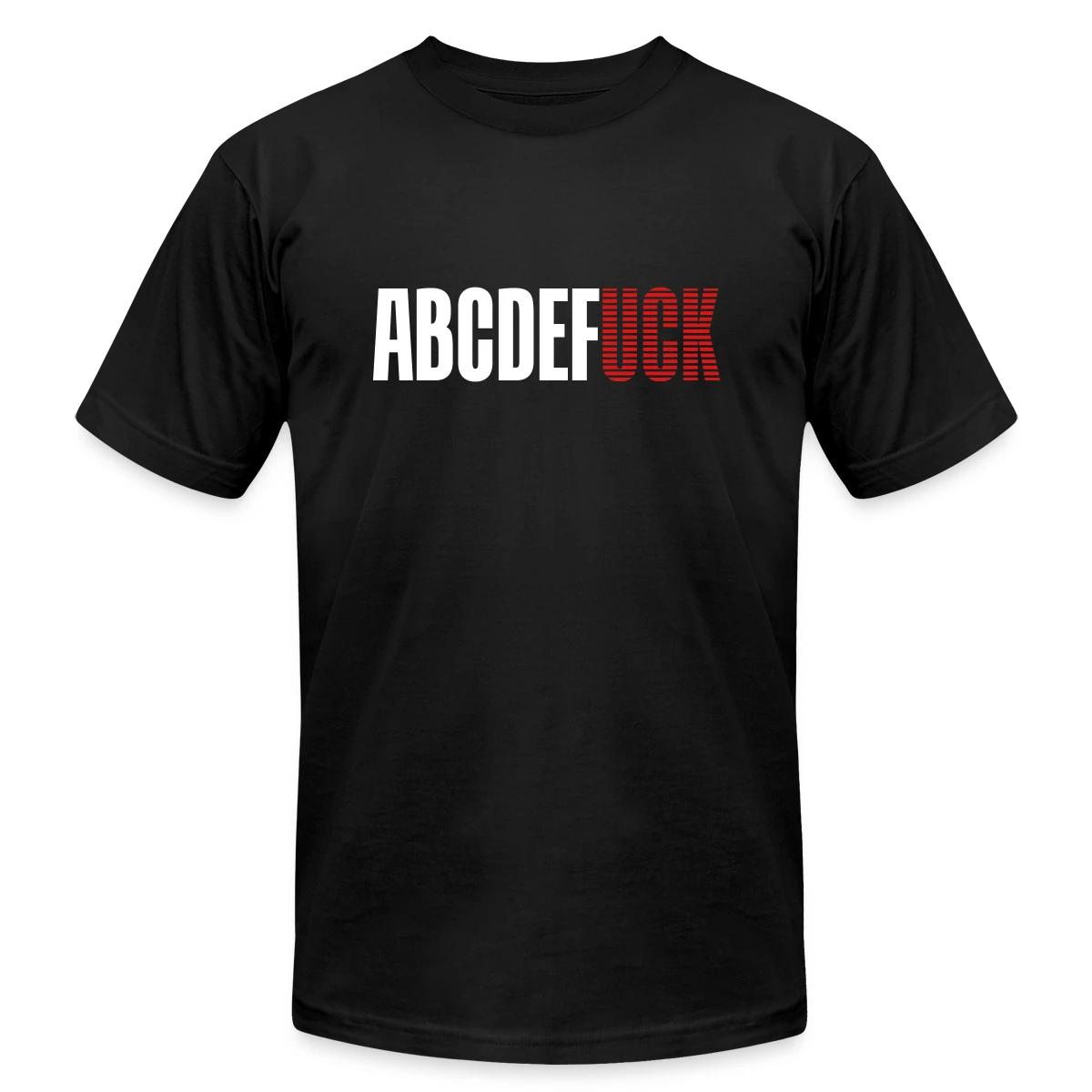 Abcdefuck - Jersey T-shirt