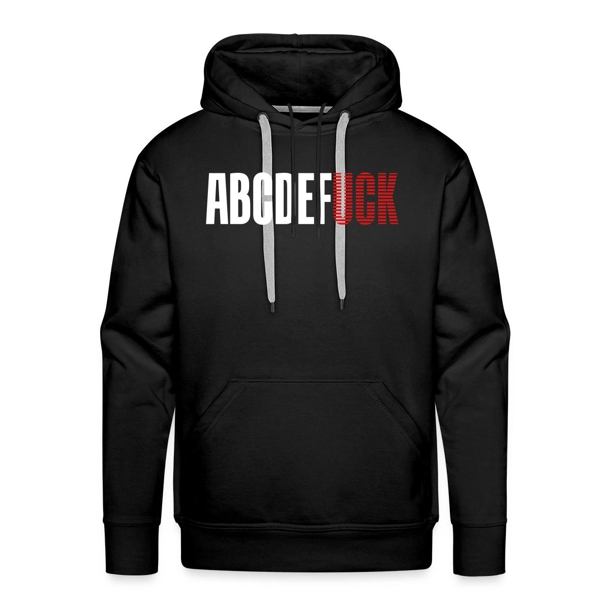 Abcdefuck - Men's Premium hoodie