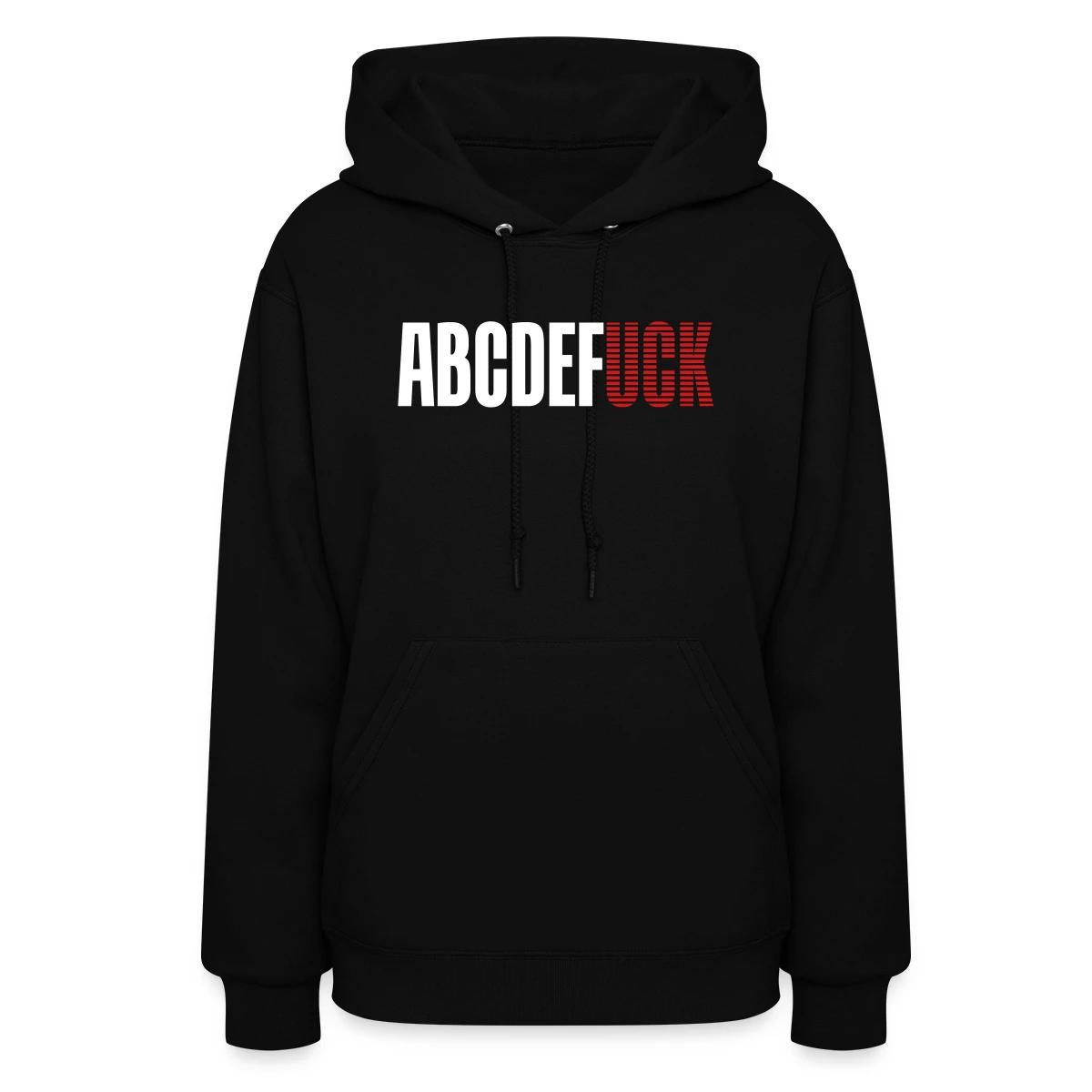 Abcdefuck - Women's hoodies
