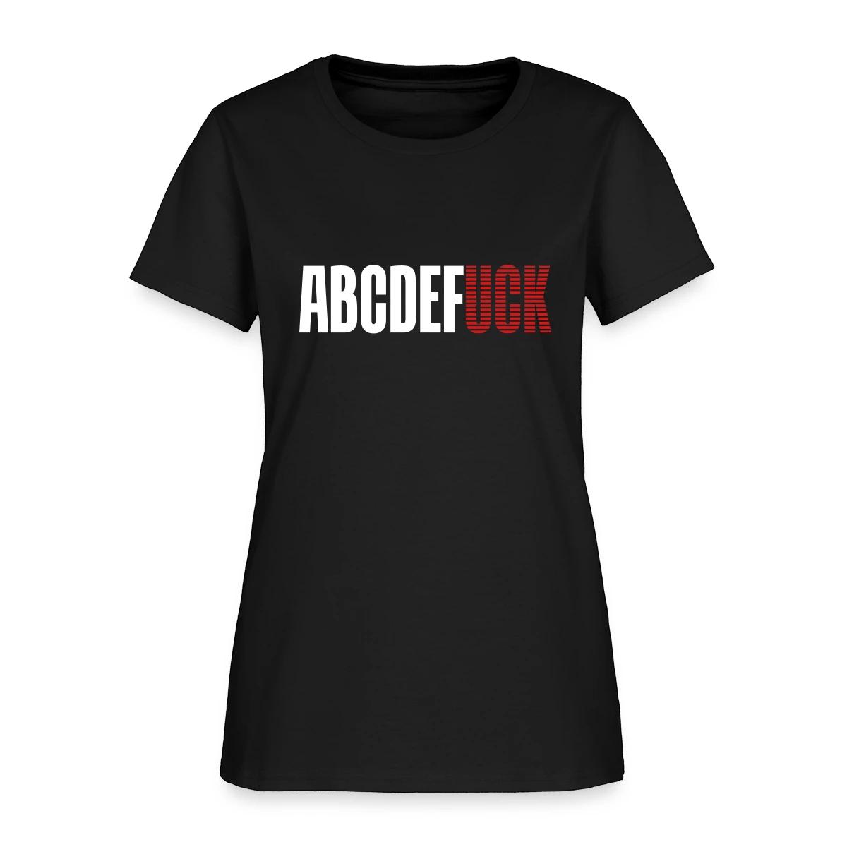 Abcdefuck - Women's T-shirt
