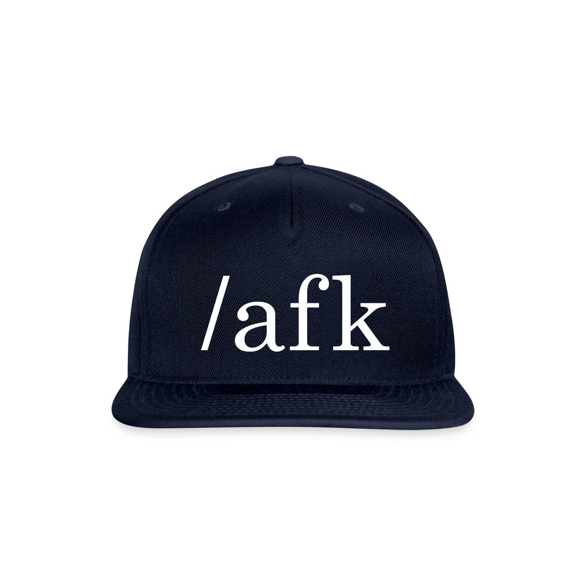 AFK - Away From Keyboard - Snapback cap