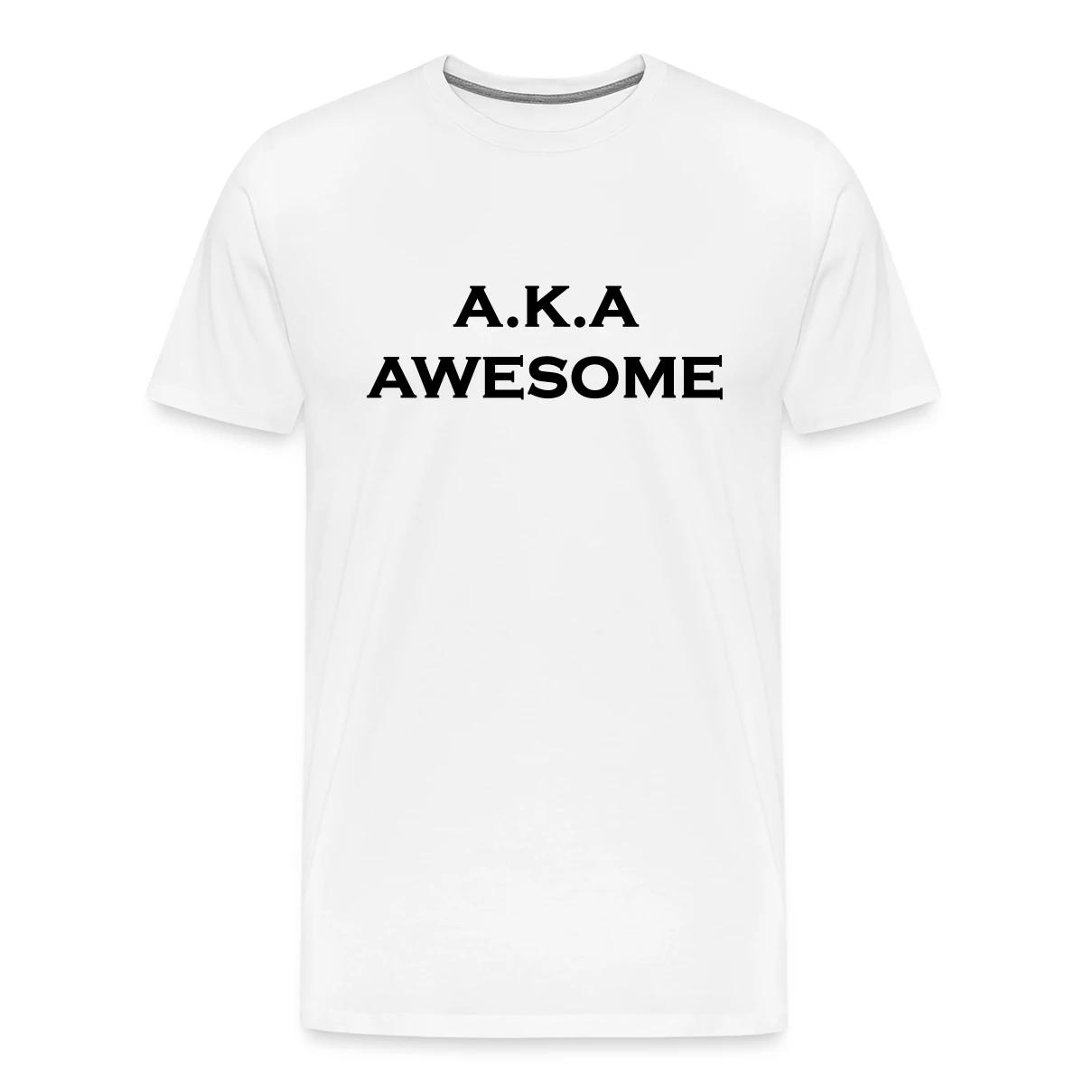 Aka Awesome - Men's Premium T-shirt