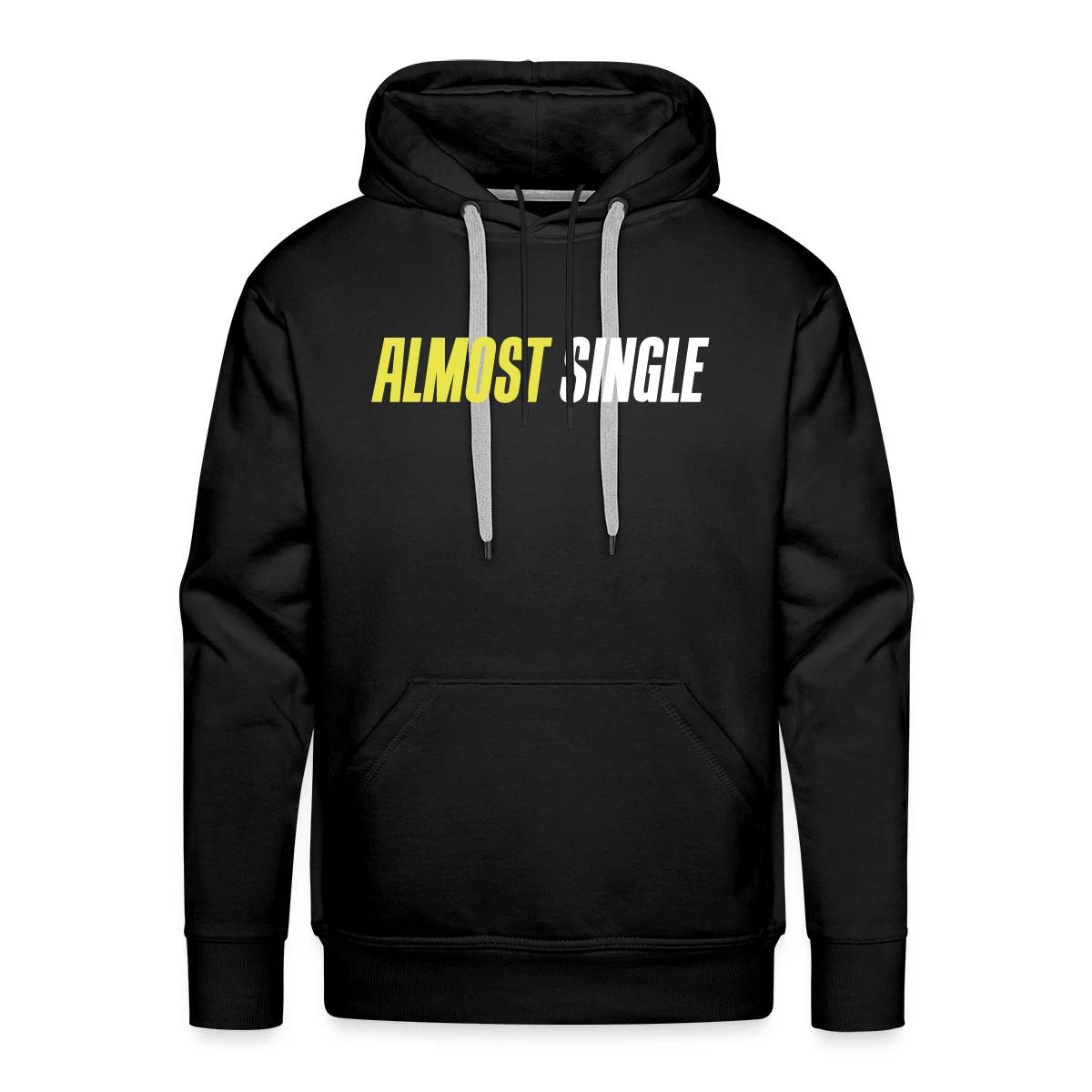 Almost single - Men's Premium hoodie