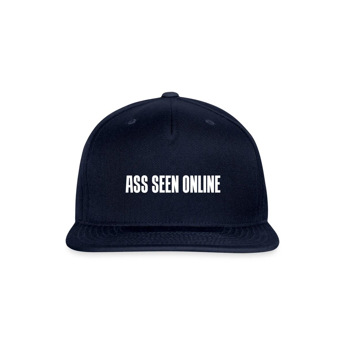Ass seen online - Snapback cap