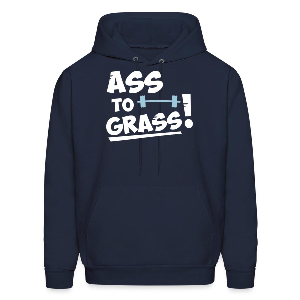 Ass to grass - Men's hoodie