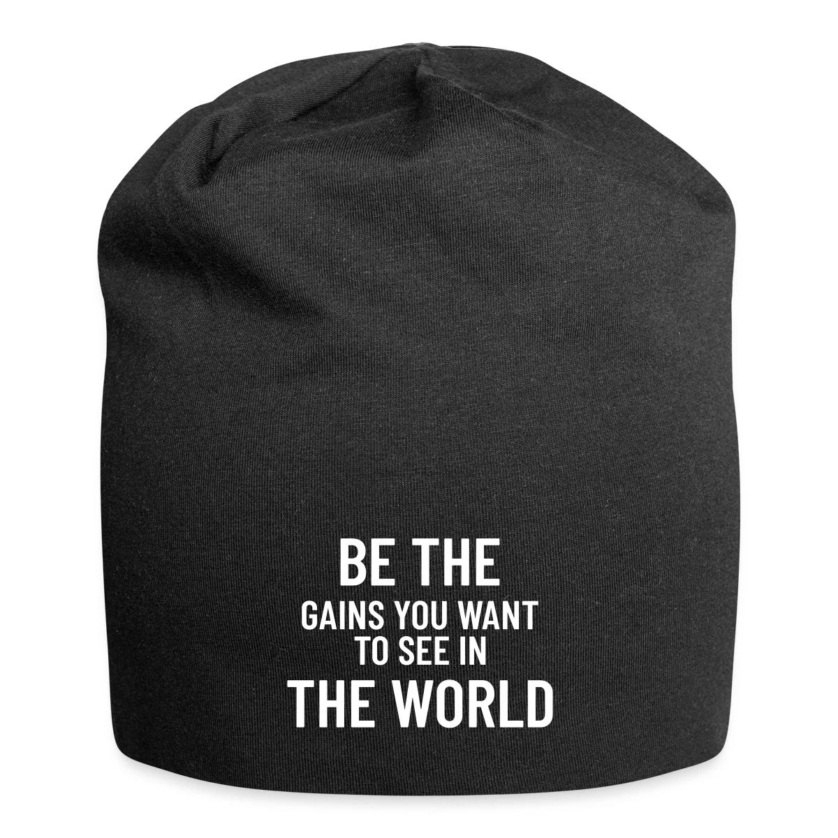 Be the gains you want to see in the world - Beanie