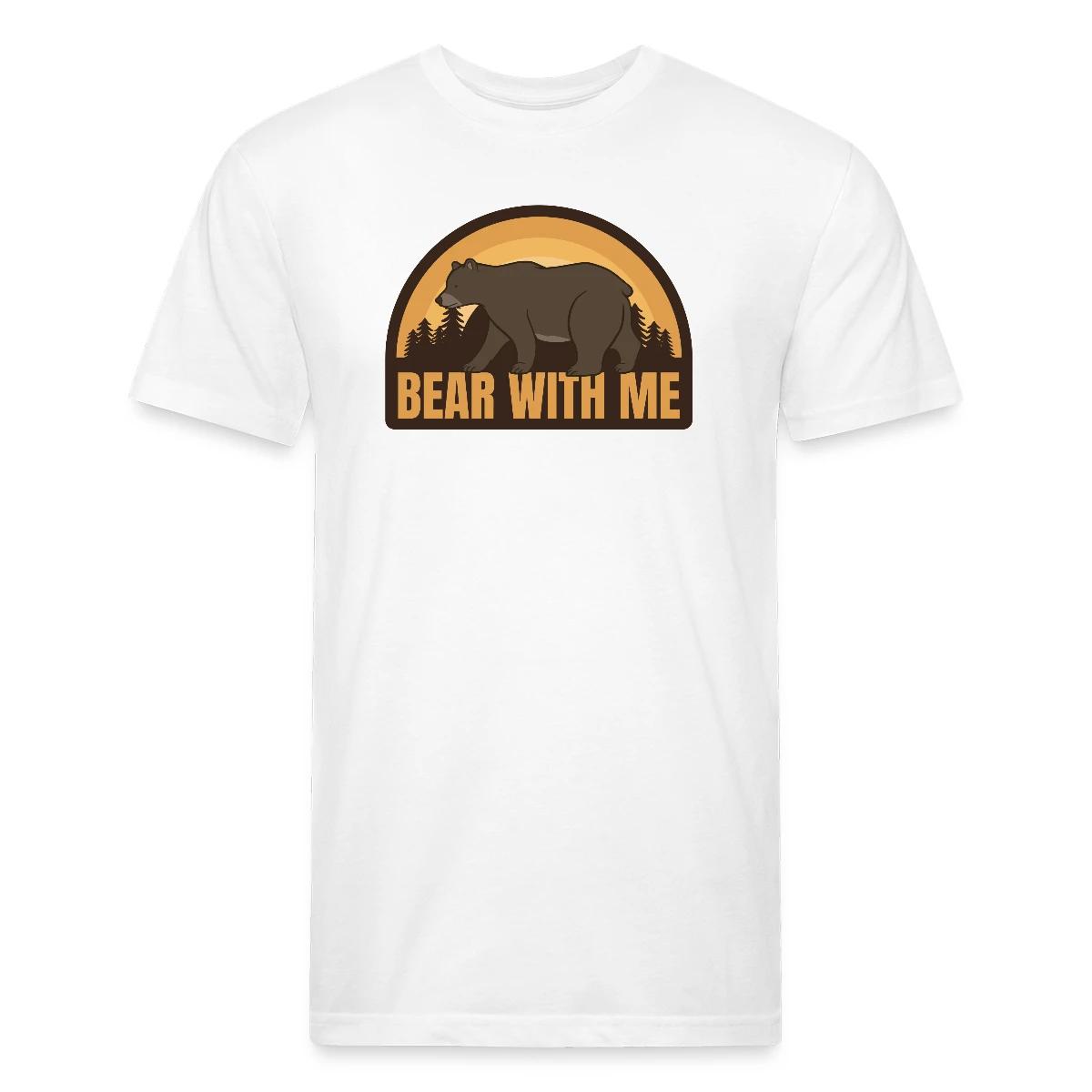 Bear with me - Men's Fitted T-shirt