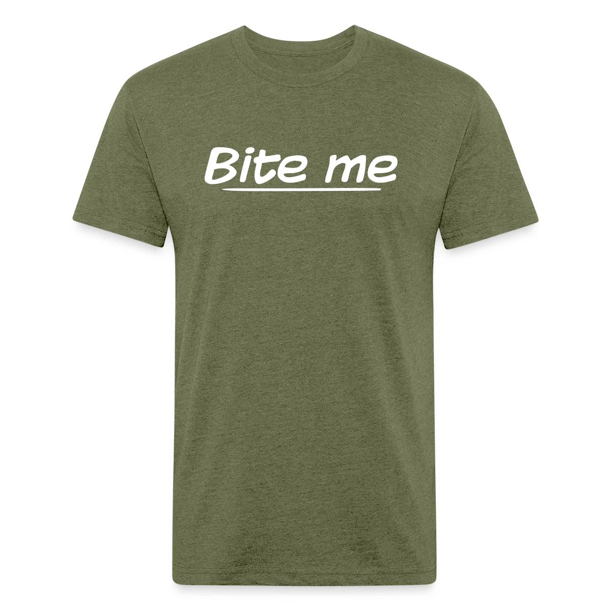 Bite me - Men's Fitted T-shirt