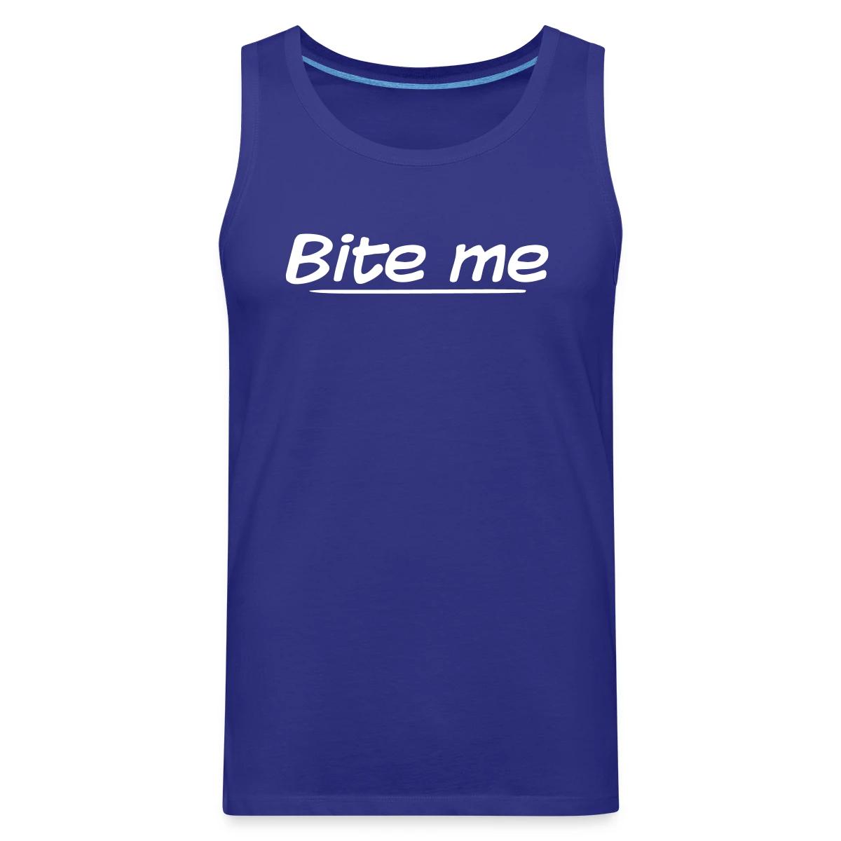 Bite me - Mens's Tank tops