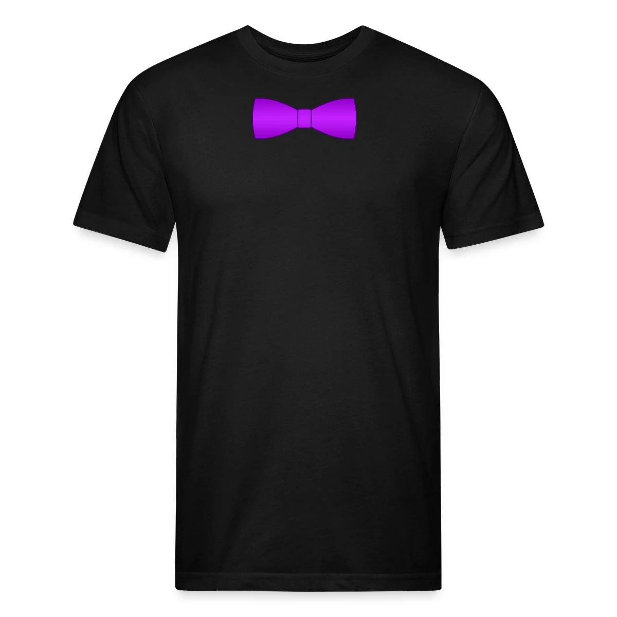 Bow tie - Men's Fitted T-shirt