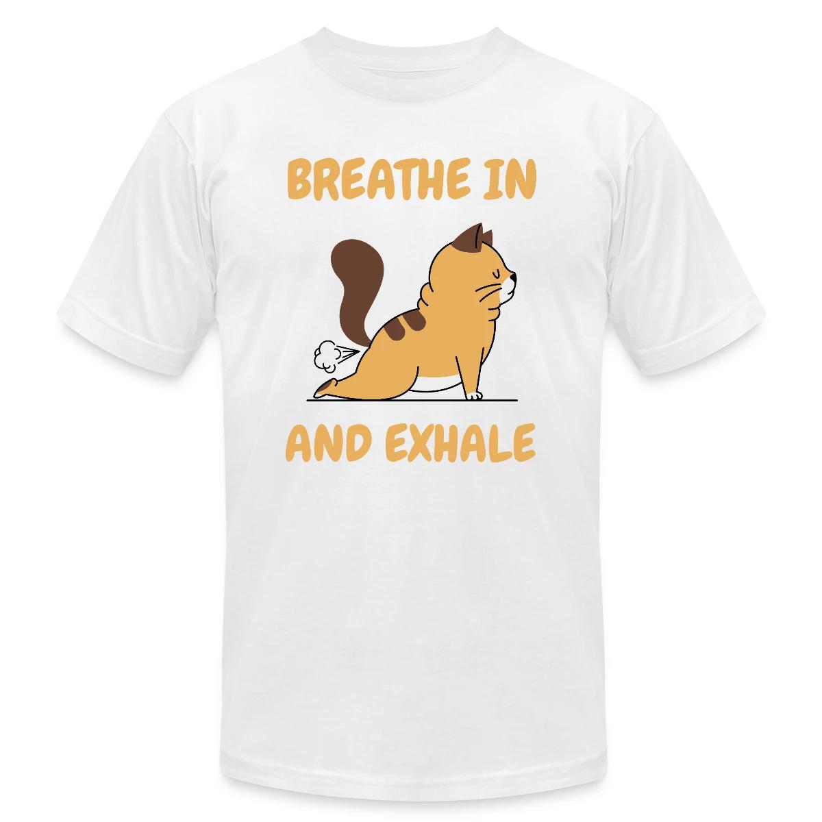 Breathe in and exhale - Jersey T-shirt