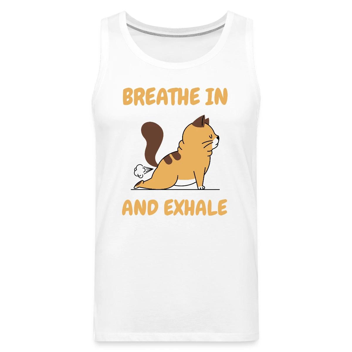 Breathe in and exhale - Mens's Tank tops