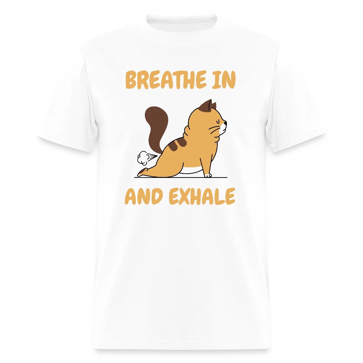 Breathe in and exhale - Men's T-shirt