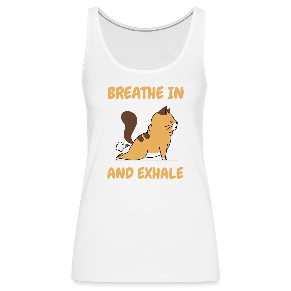 Breathe in and exhale - Womens's Tank tops
