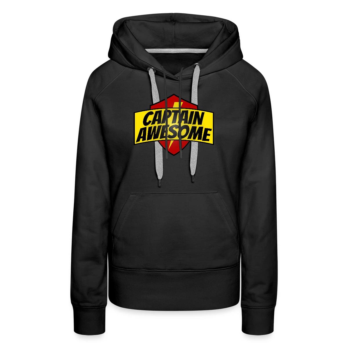 Captain Awesome - Women's premium hoodies