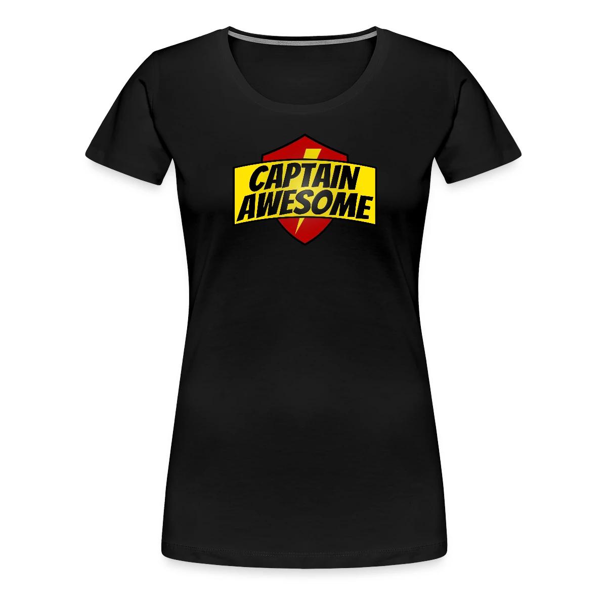 Captain Awesome - Women's Premium T-shirt