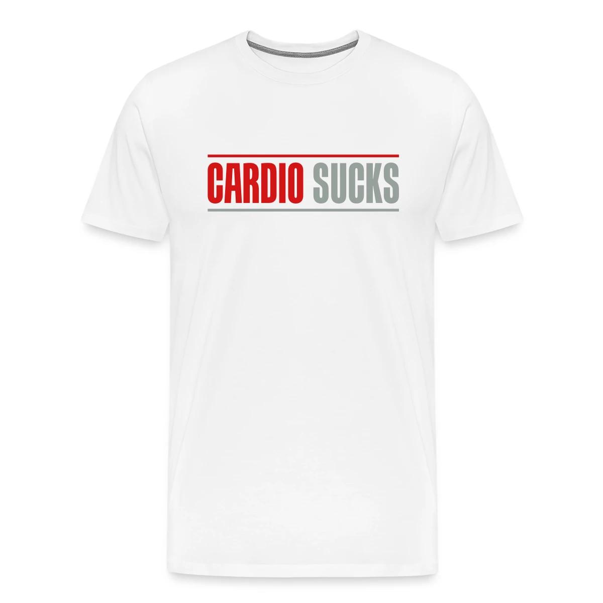 Cardio sucks - Men's Premium T-shirt