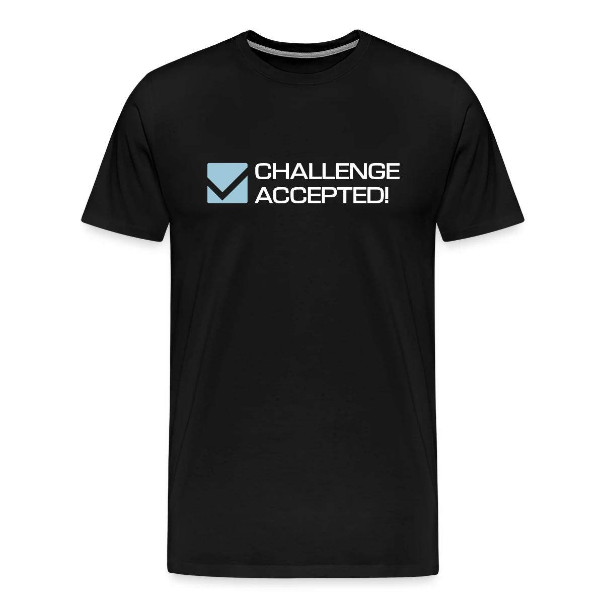 Challenge Accepted - Men's Premium T-shirt