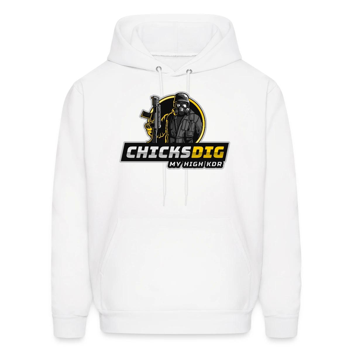 Chicks dig my high - Men's hoodie