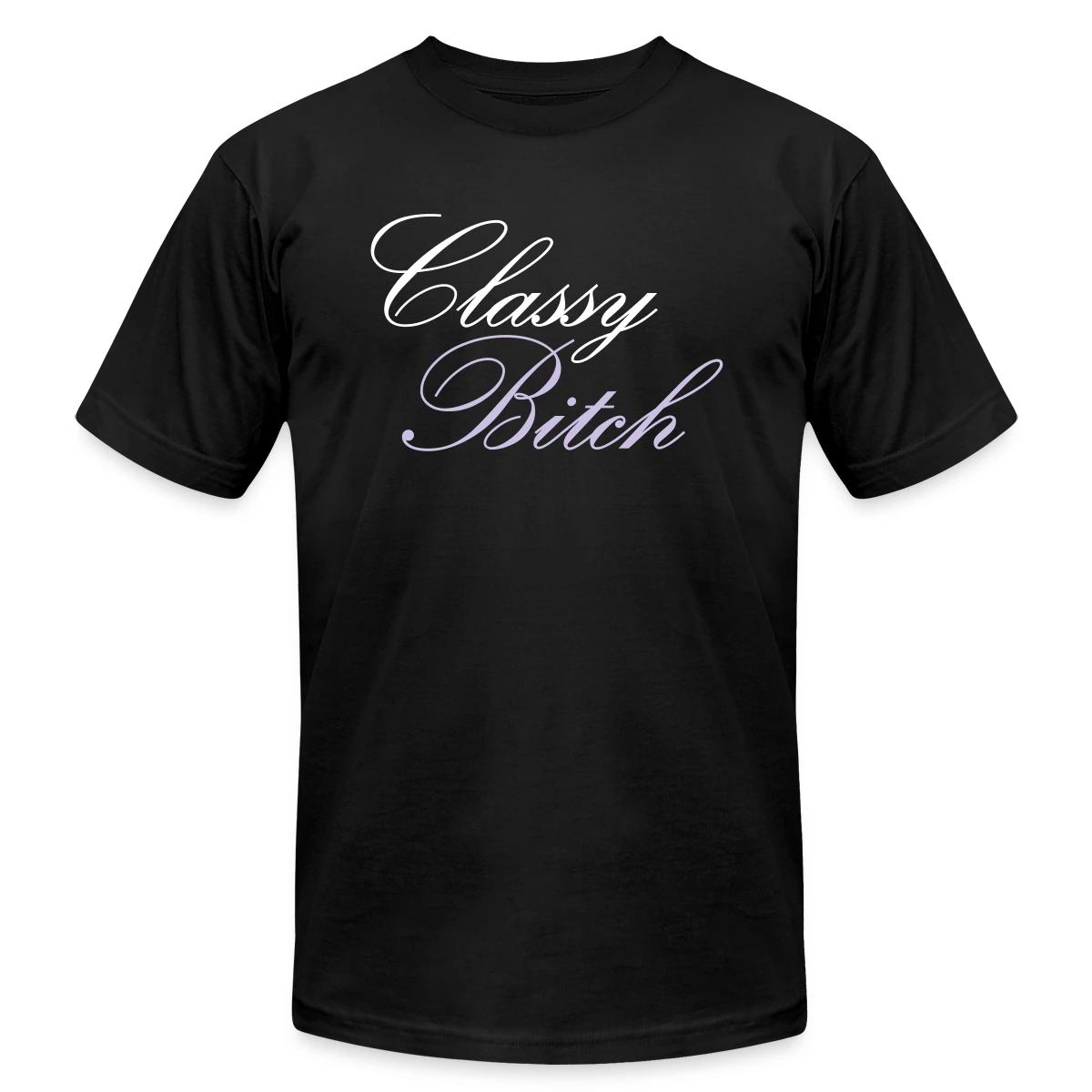 Classy bitch - Jersey T-shirt