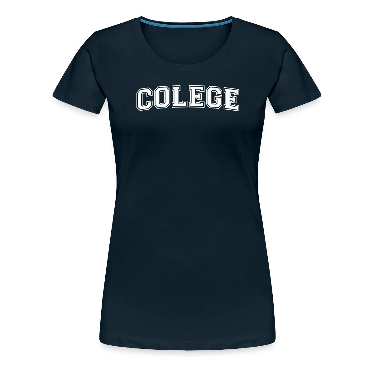 Colege - Women's Premium T-shirt
