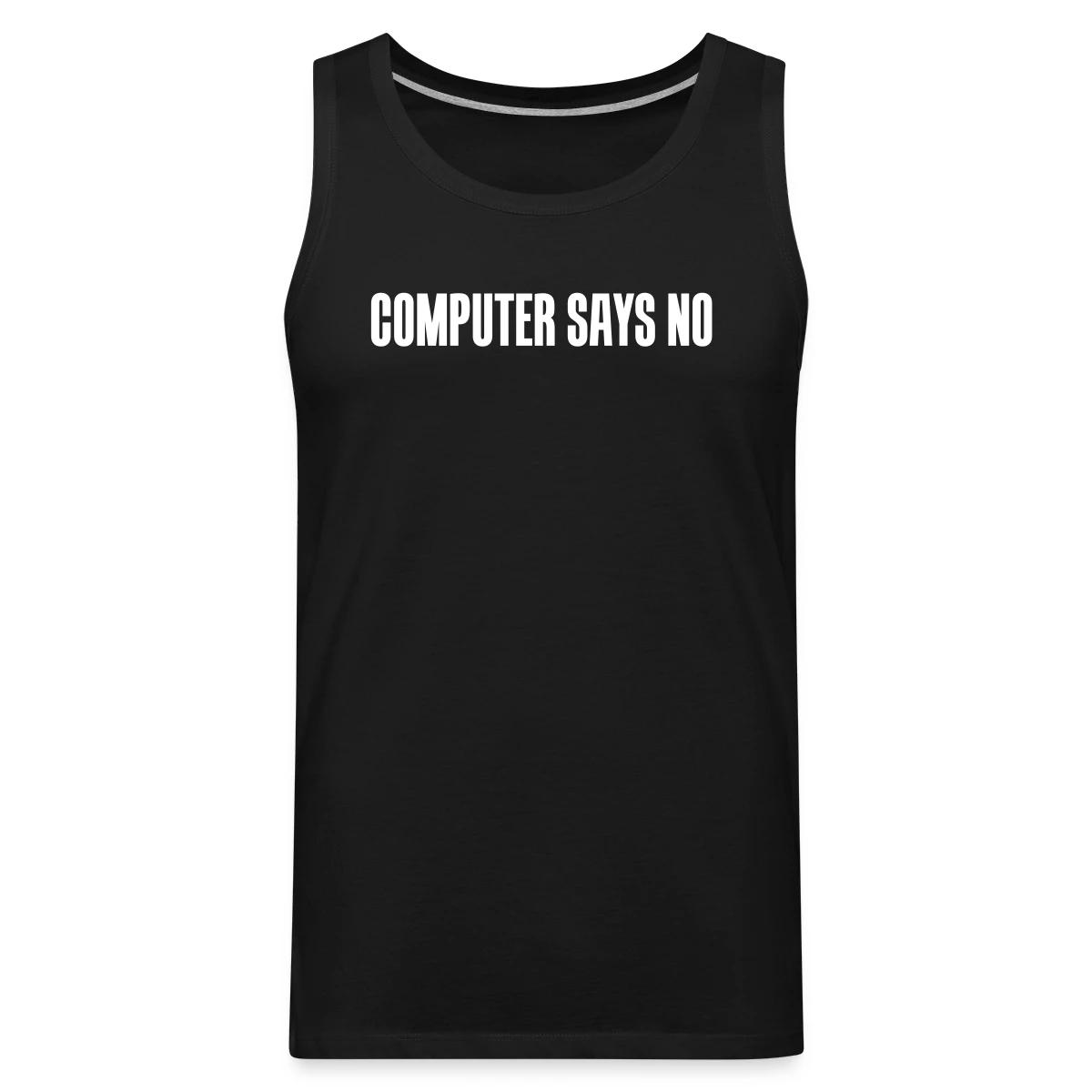 Computer says no - Mens's Tank tops