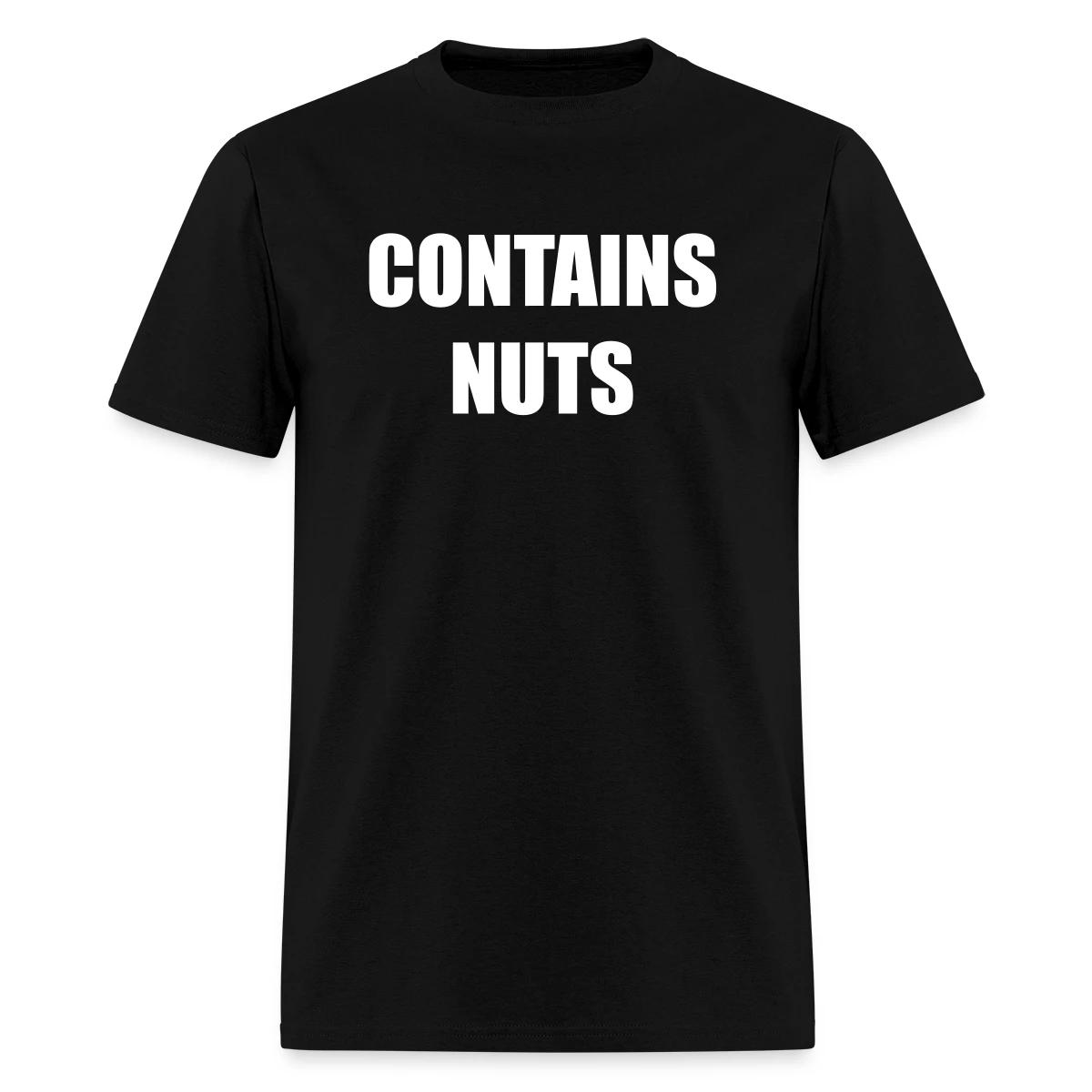 Contains nuts - Men's T-shirt
