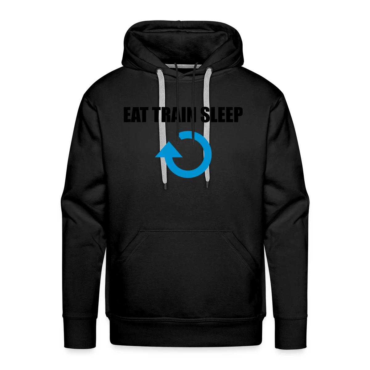 Eat Train Sleep Repeat - Men's Premium hoodie