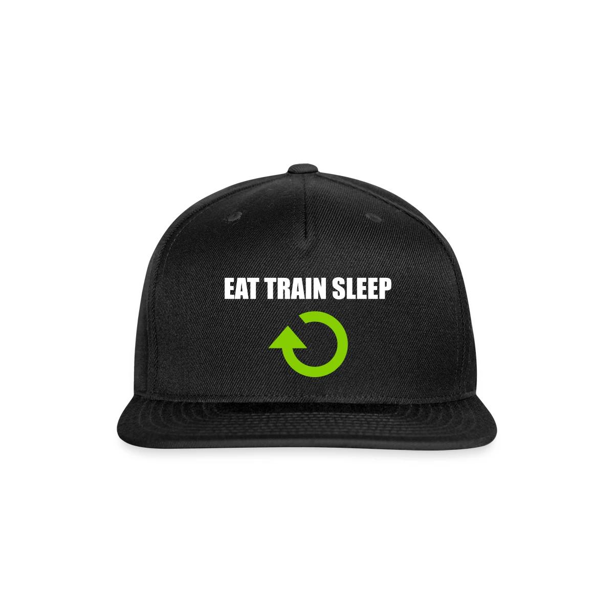 Eat Train Sleep Repeat - Snapback cap
