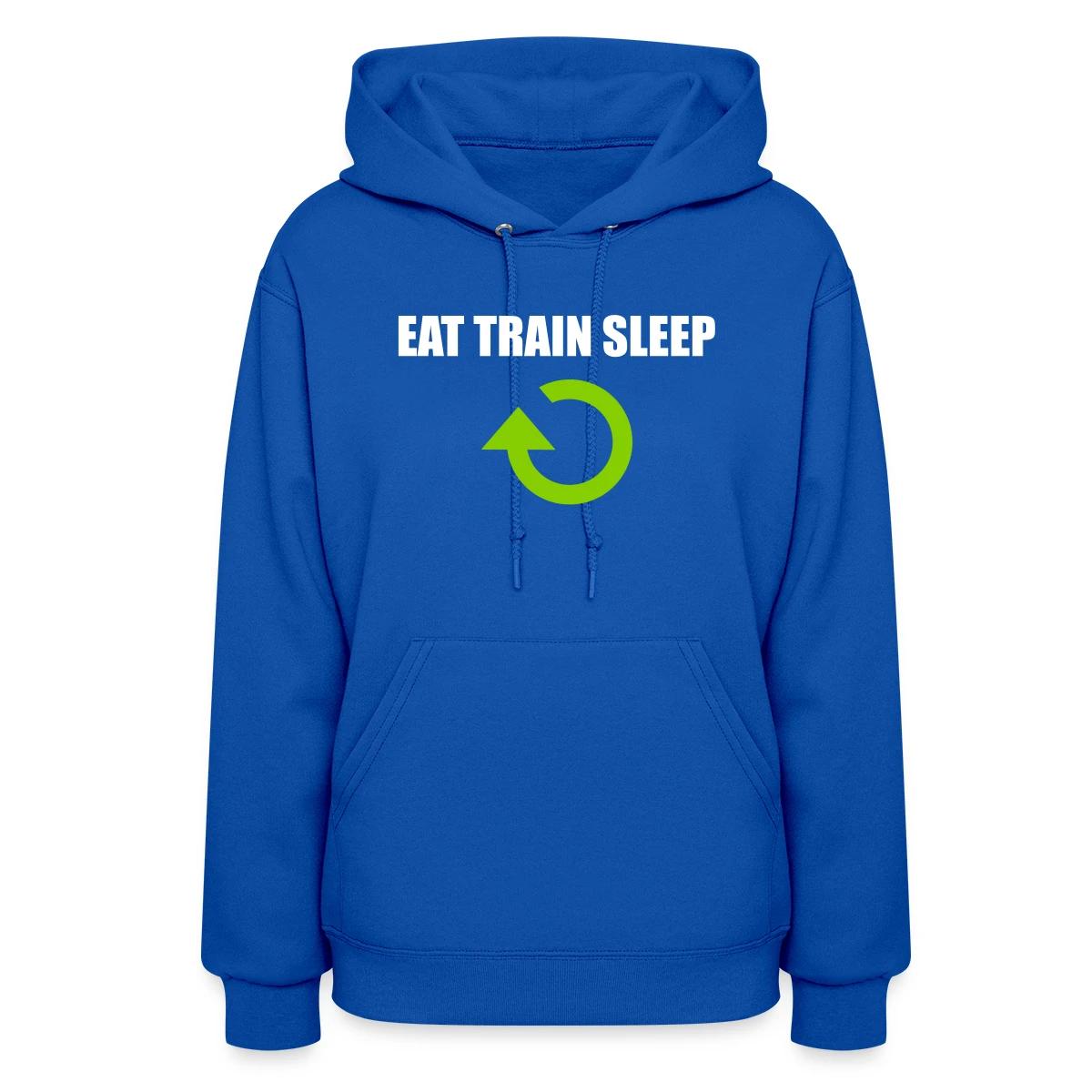 Eat Train Sleep Repeat - Women's hoodies