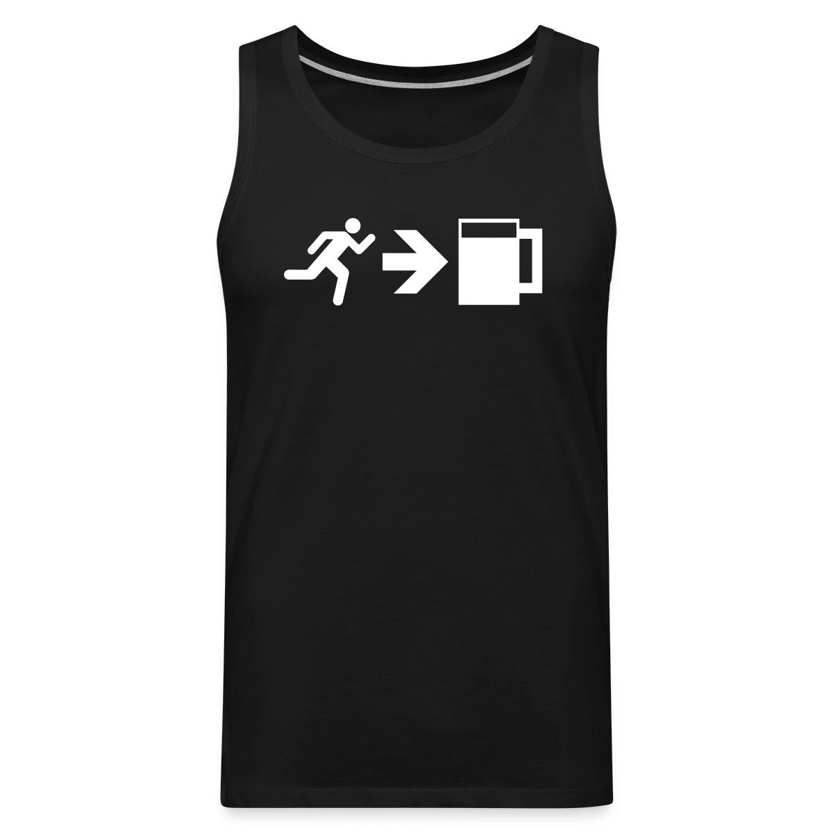 Emergency Beer Exit - Mens's Tank tops