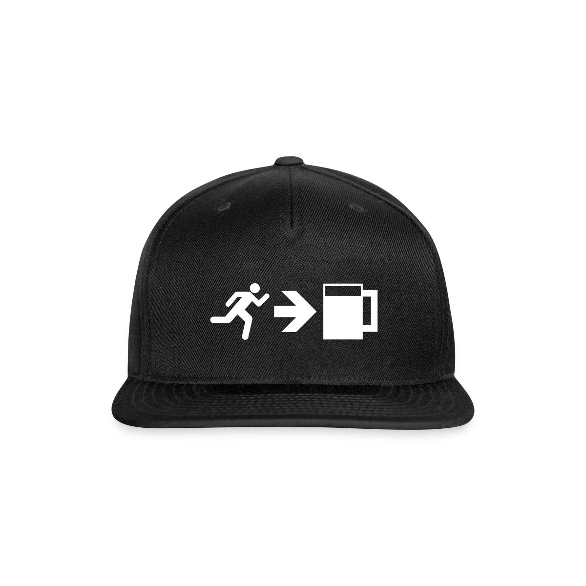 Emergency Beer Exit - Snapback cap