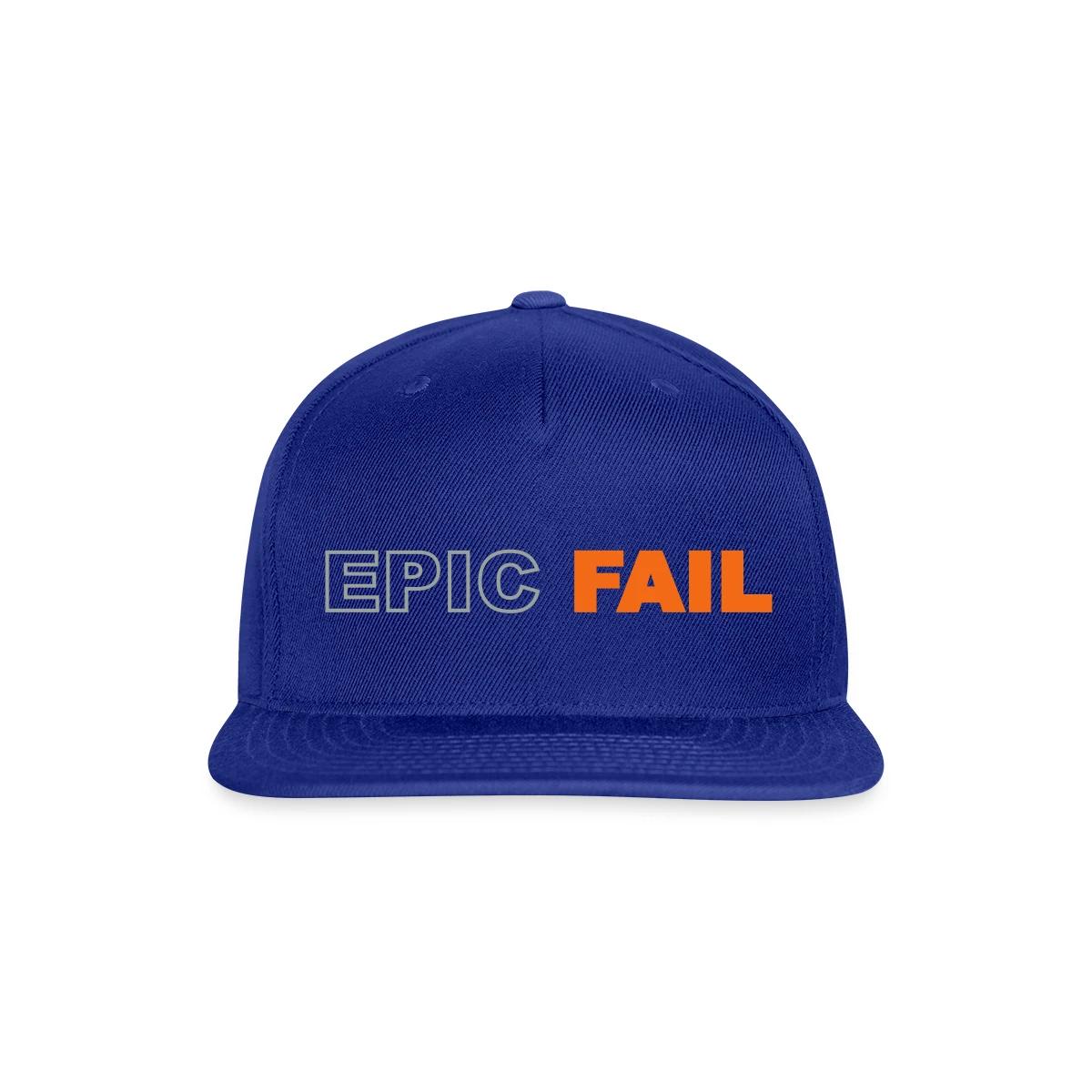 Epic fail - Snapback cap
