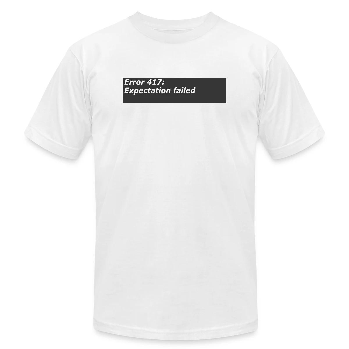 Error 417 expectation failed - Jersey T-shirt