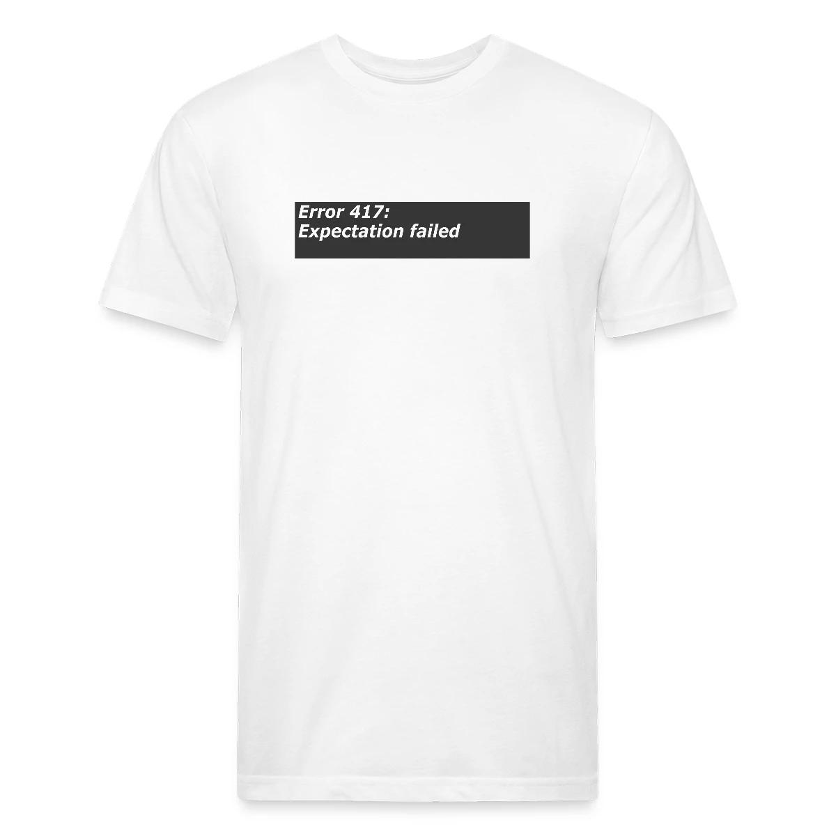 Error 417 expectation failed - Men's Fitted T-shirt