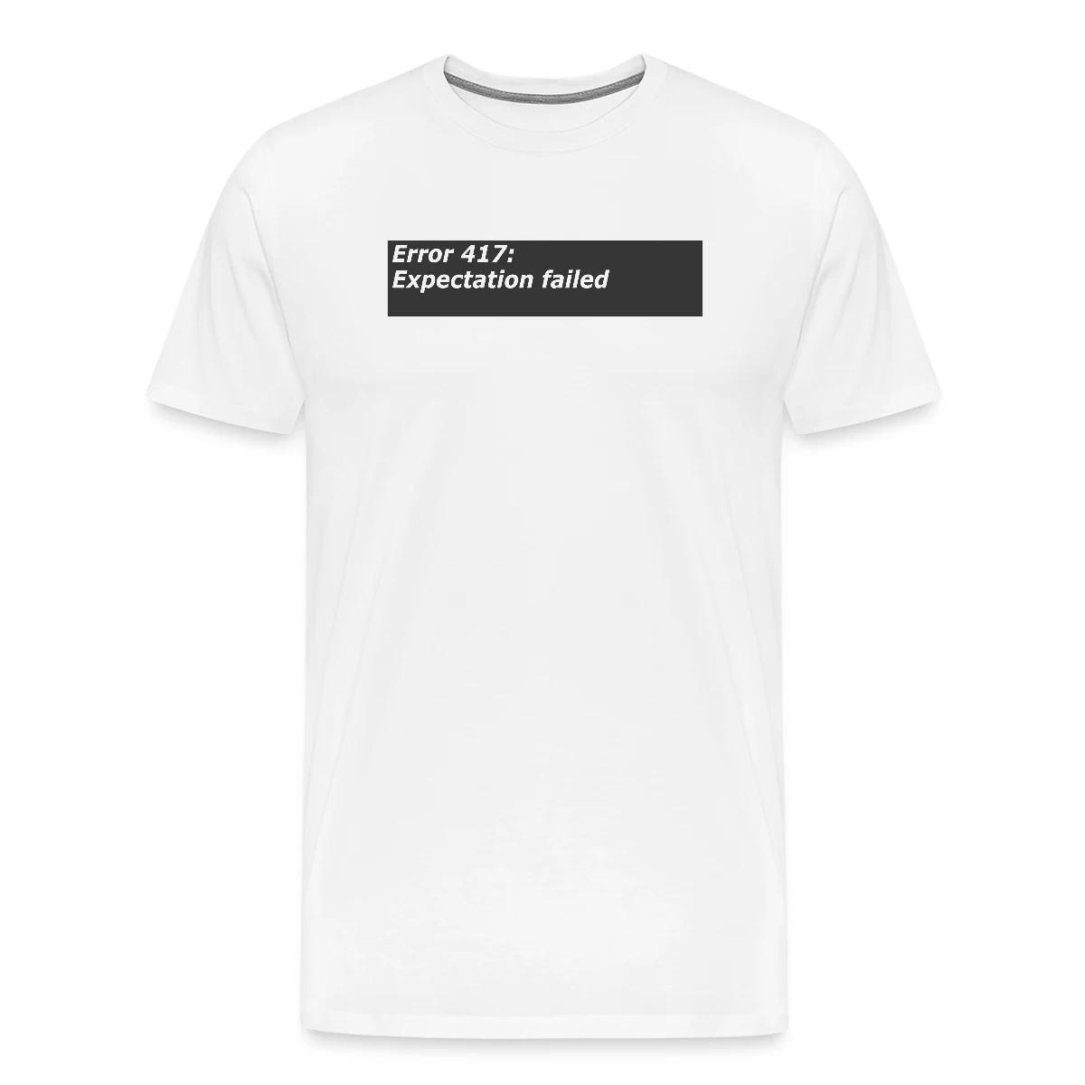 Error 417 expectation failed - Men's Premium T-shirt