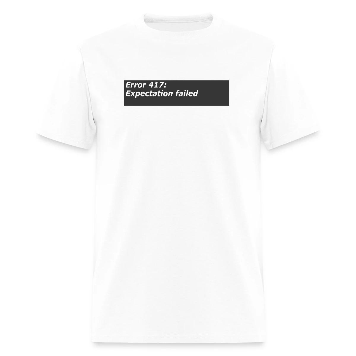 Error 417 expectation failed - Men's T-shirt