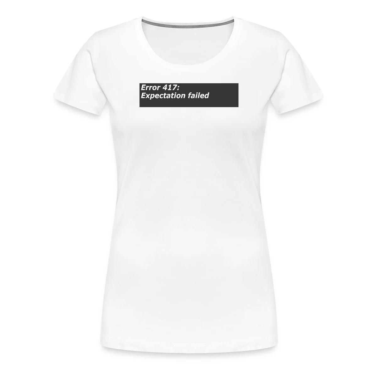 Error 417 expectation failed - Women's Premium T-shirt