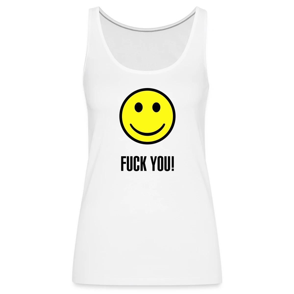 Fuck you smiley - Womens's Tank tops
