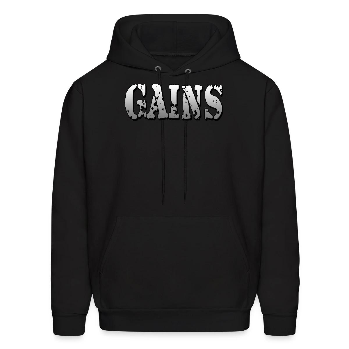 Gains - Men's hoodie