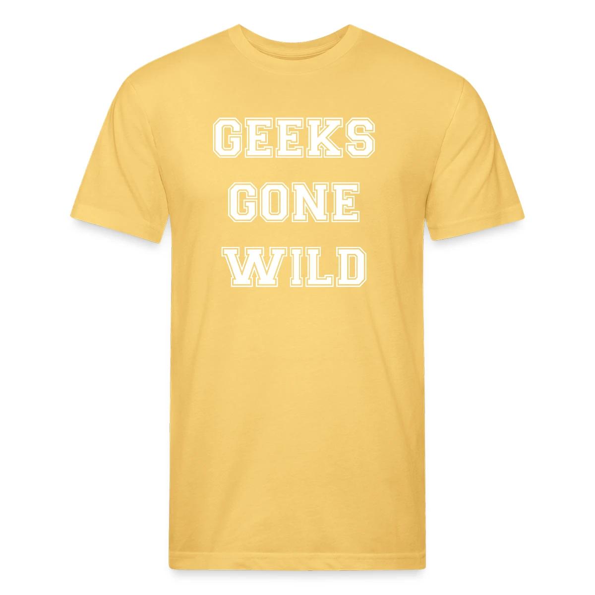 Geeks gone wild - Men's Fitted T-shirt
