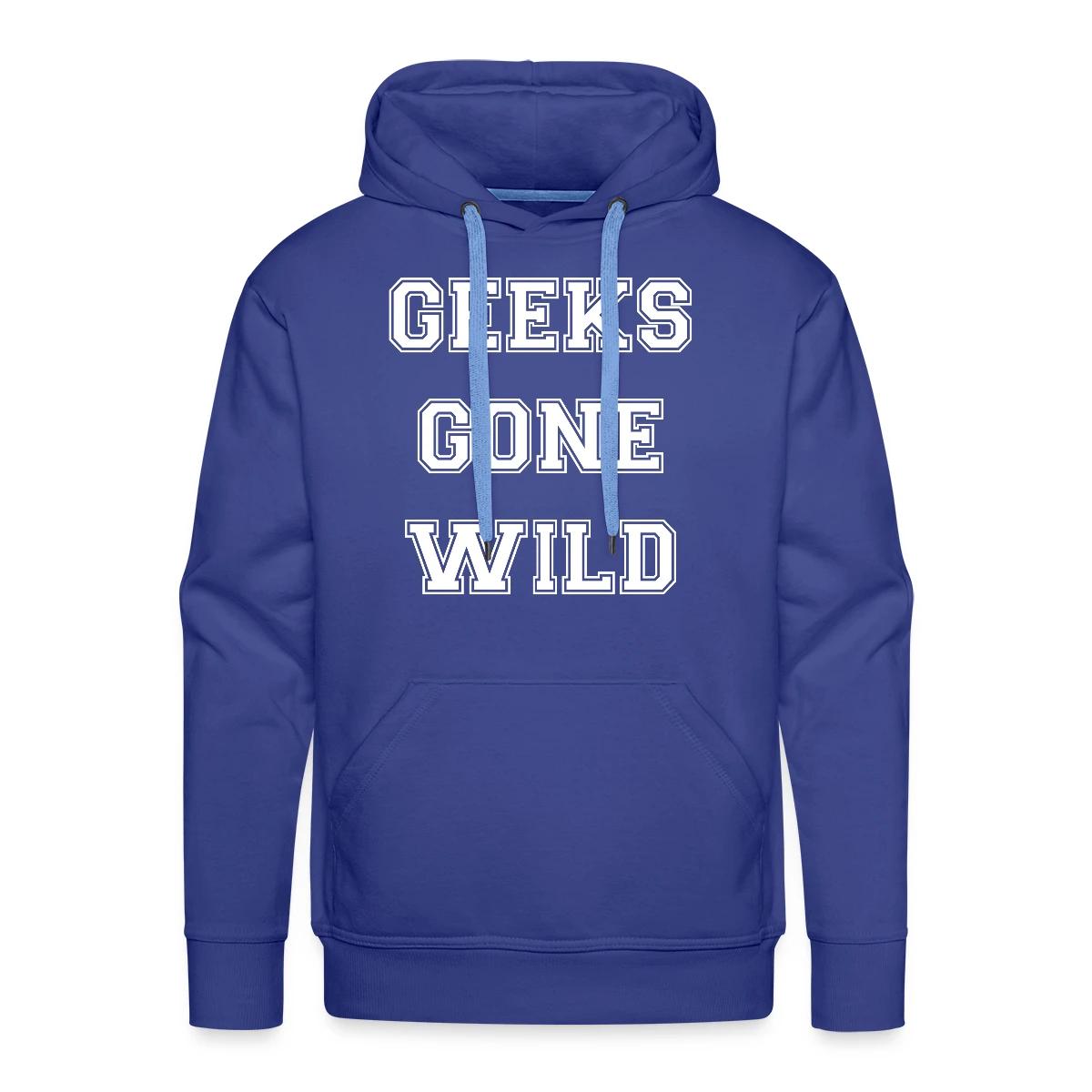 Geeks gone wild - Men's Premium hoodie