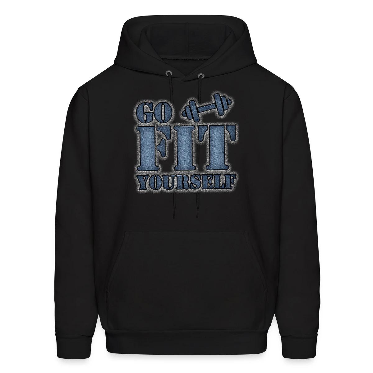Go Fit Yourself - Men's hoodie