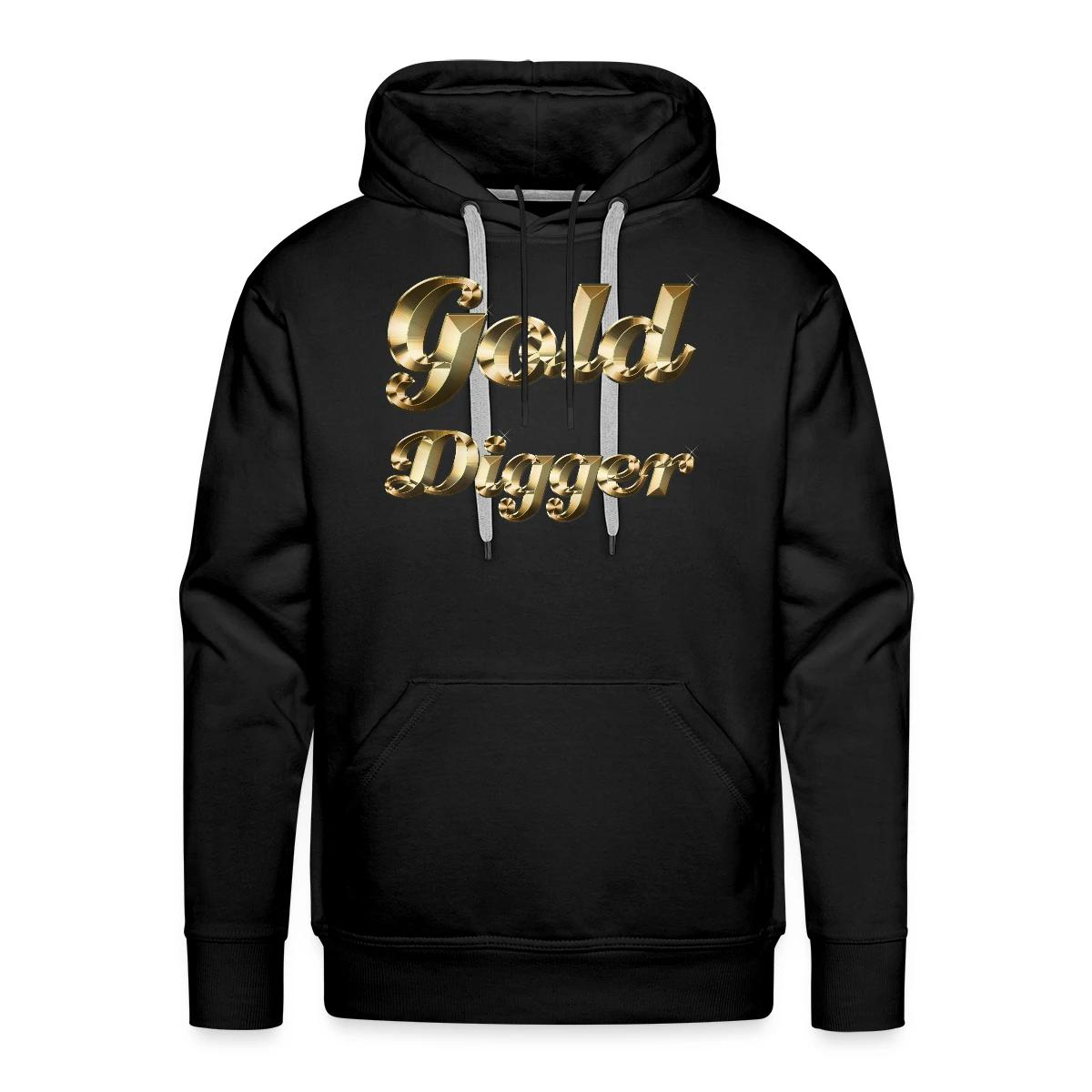 Gold digger - Men's Premium hoodie