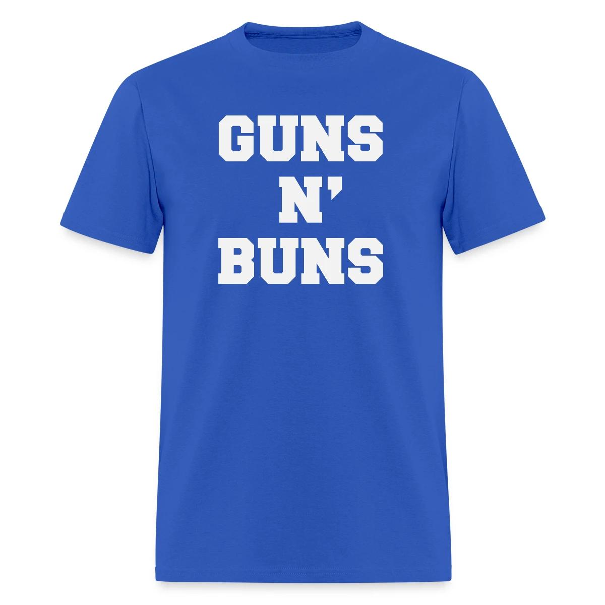 Guns N' Buns - Men's T-shirt