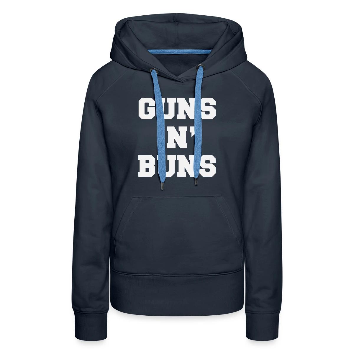 Guns N' Buns - Women's premium hoodies