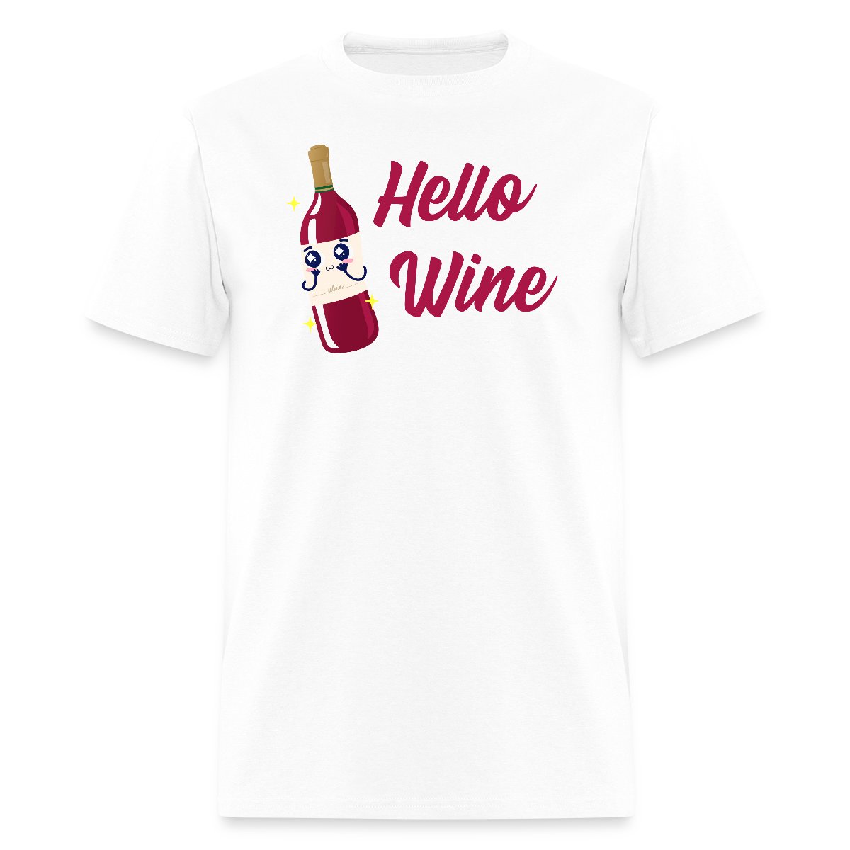 Hello wine - Men's T-shirt